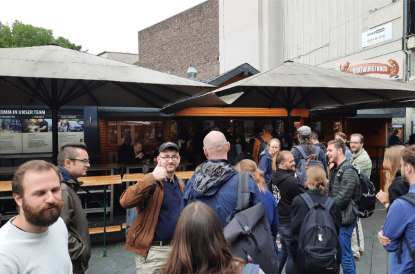 Mittagspause in Bochum
